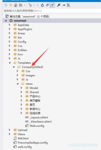 pageadmin cms网站模板制作之开发工具
